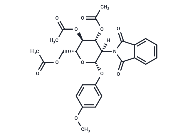 4-Methoxyphenyl 3,4,6-tri-O-acetyl-2-deoxy-2-phthalimido-β-D-glucopyranoside