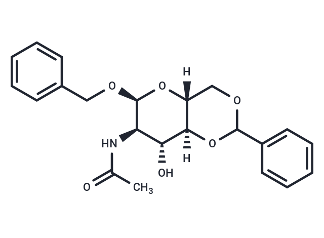 Phenylmethyl 2-(acetylamino)-2-deoxy-4,6-O-(phenylmethylene)-α-D-glucopyranoside