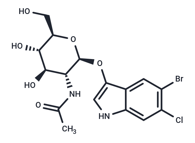 5-Bromo-6-chloro-3-indolyl-N-acetyl-β-D-glucosaminide