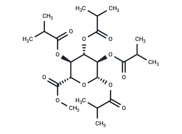 β-D-Glucopyranuronic acid,methyl ester,1,2,3,4-tetrakis(2-methylpropanoate)