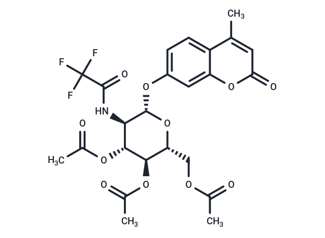 4-Methylumbelliferyl 2-trifluoroacetyl-3,4,6-O-triacetyl-2-deoxy-β-D-glucopyranoside