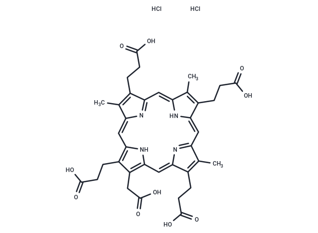 Pentacarboxylporphyrin I dihydrochloride