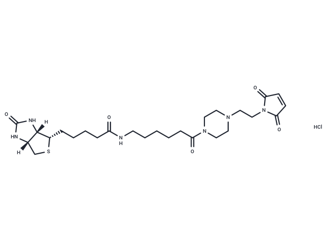 Biotin-PEAC5-maleimide hydrochloride