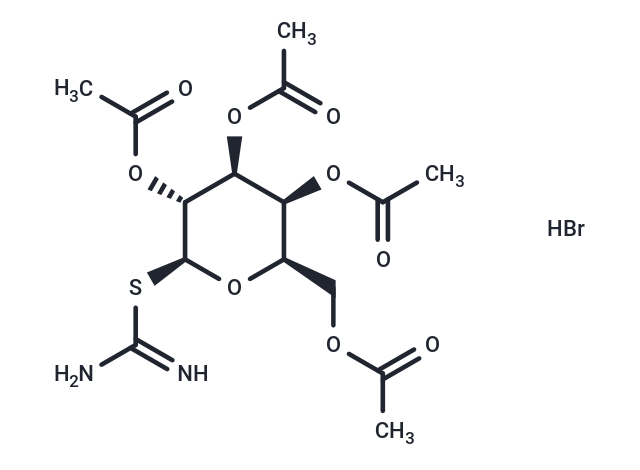 2-(2,3,4,6-Tetra-O-acetyl-β-D-galactopyranosyl)thiopseudourea hydrobromide