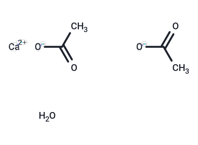 Calcium acetate monohydrate