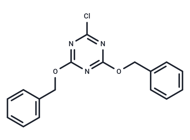 2,4-Bis(benzyloxy)-6-chloro-1,3,5-triazine