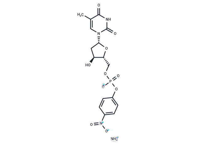 4-Nitrophenyl thymidine-5′-monophosphate ammonium