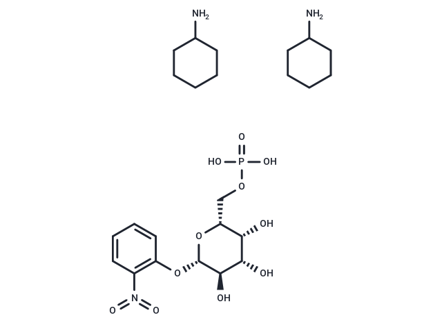 o-Nitrophenyl β-D-galactopyranoside-6-phosphate cyclohexylammonium