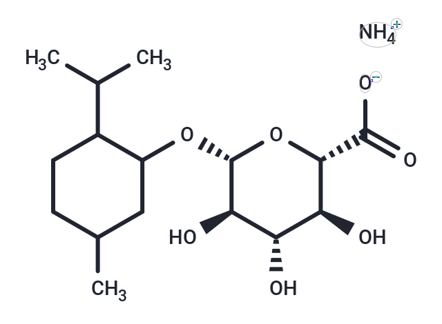 Mentholglucuronic acid ammonium