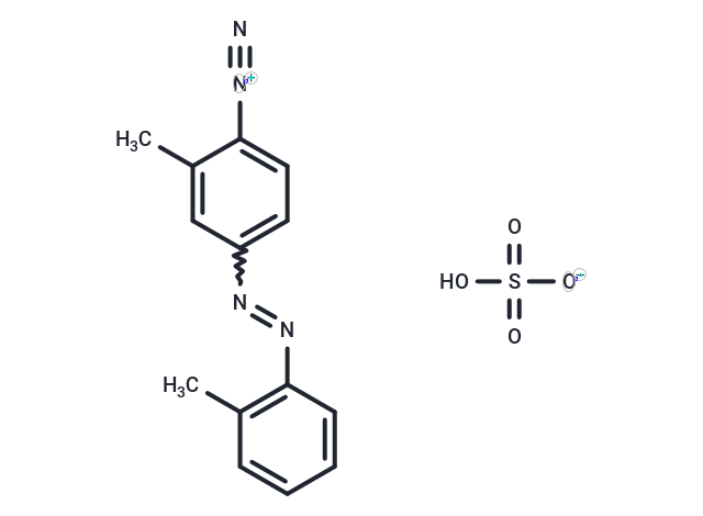 Fast garnet GBC sulfate salt