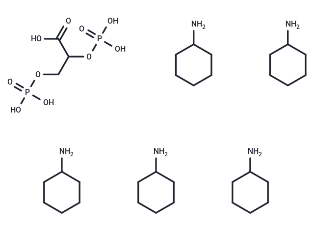 2,3-Diphosphoglyceric acid (pentacyclohexylamine)