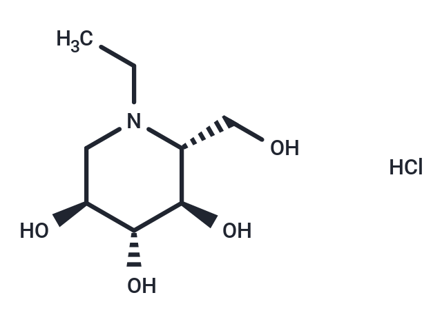 N-Ethyldeoxynojirimycin hydrochloride