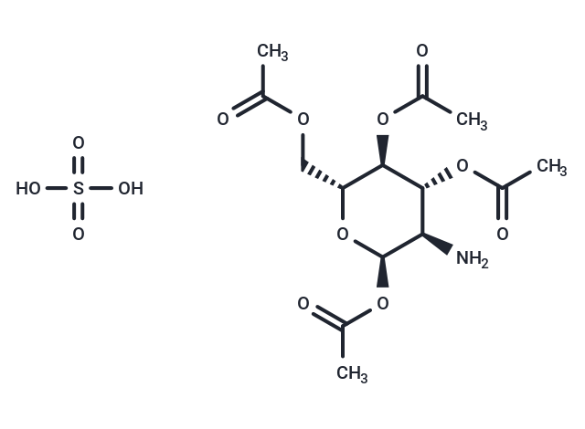 1,3,4,6-Tetra-O-acetyl-2-amino-2-deoxy-α-D-glucopyranose sulfate