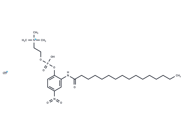 2-(N-Hexadecanoylamino)-4-nitrophenylphosphocholine hydroxide