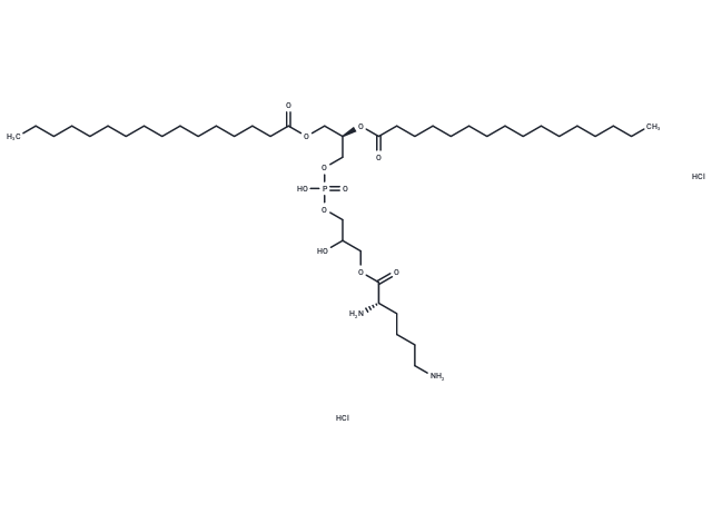 1,2-Dipalmitoyl-sn-glycero-3-[phospho-rac-(3-lysyl(1-glycerol))] hydrochloride