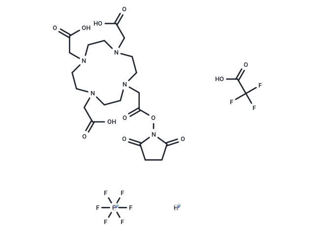 DOTA-NHS-ester hexafluorophosphate TFA