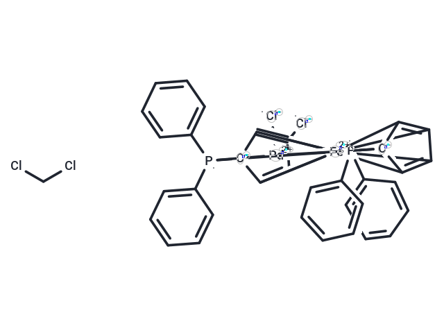 Dichloro[1,1'-bis(diphenylphosphino)ferrocene]palladium(II) dichloromethane adduct