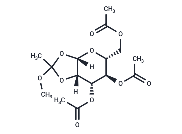 3,4,6-Tri-O-acetyl-β-D-mannopyranose 1,2-methyl orthoacetate