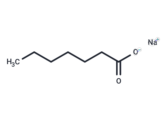 Heptanoate sodium