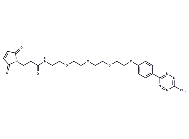 Methyltetrazine-PEG4-maleimide