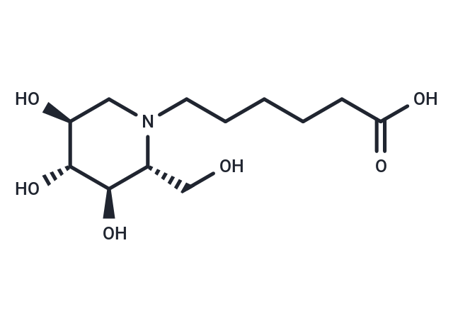 N-5-Carboxypentyl-1-deoxynojirimycin