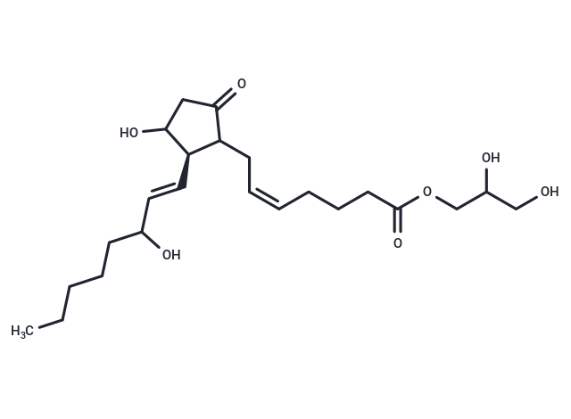 Prostaglandin E2-1-glyceryl ester