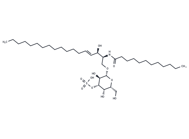 C12 3'-sulfo Galactosylceramide (d18:1/12:0)