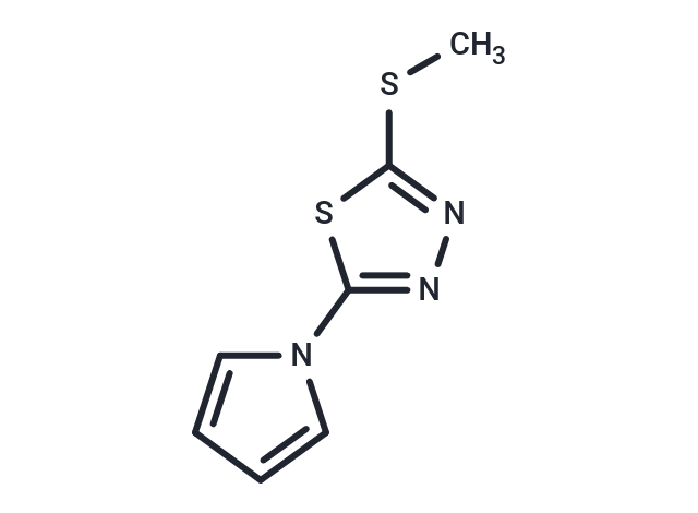 2-(methylsulfanyl)-5-(1H-pyrrol-1-yl)-1,3,4-thiadiazole
