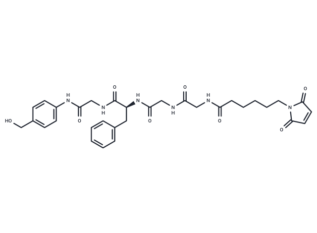 Mc-Gly-Gly-Phe-Gly-PAB-OH