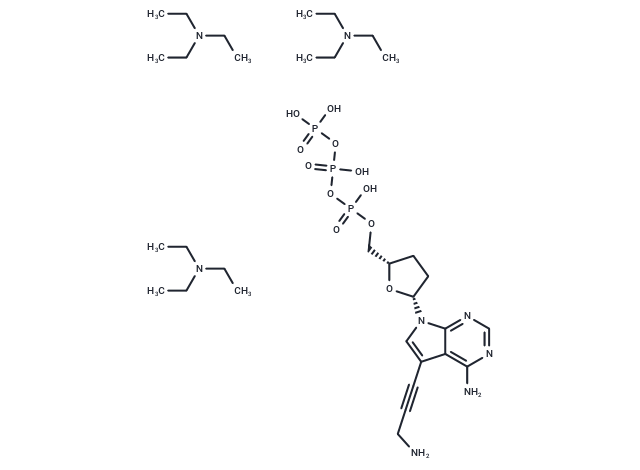 7-Deaza-7-propargylamino-ddATP 3TEA