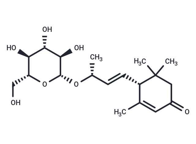 (6R,9R)-3-Oxo-α-ionol glucoside