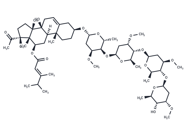Otophylloside B 4'''-O-beta-D-cymaropyranoside