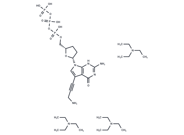 7-Deaza-7-propargylamino-ddGTP 3TEA
