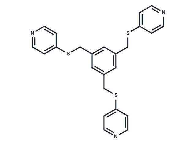 1,3,5-Tris((pyridin-4-ylthio)methyl)benzene