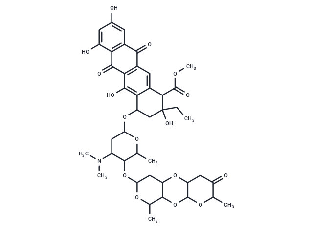 2-Hydroxyaclacinomycin B