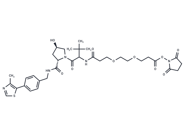 (S,R,S)-AHPC-PEG2-NHS ester
