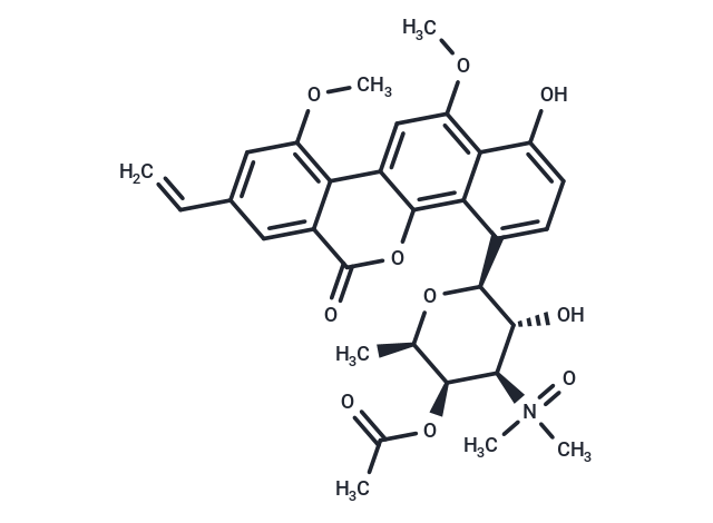 Deacetylravidomycin N-oxide