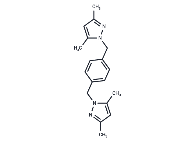 1,4-Bis((3,5-dimethyl-1H-pyrazol-1-yl)methyl)benzene
