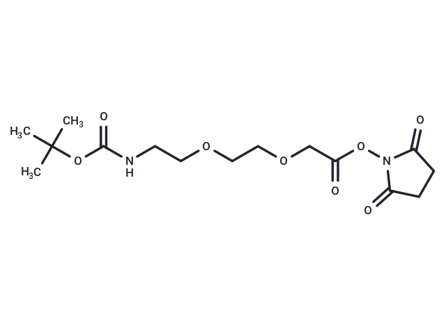 BocNH-PEG2-CH2COONHS