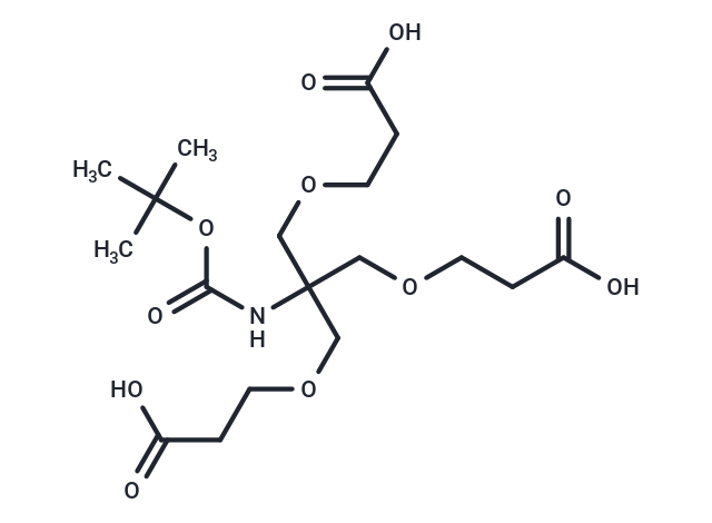 Boc-NH-Tri-(carbonylethoxymethyl)-methane