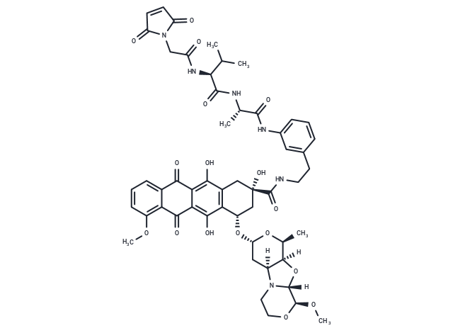 Mal-Val-Ala-amide-(3)PEA-PNU-159682