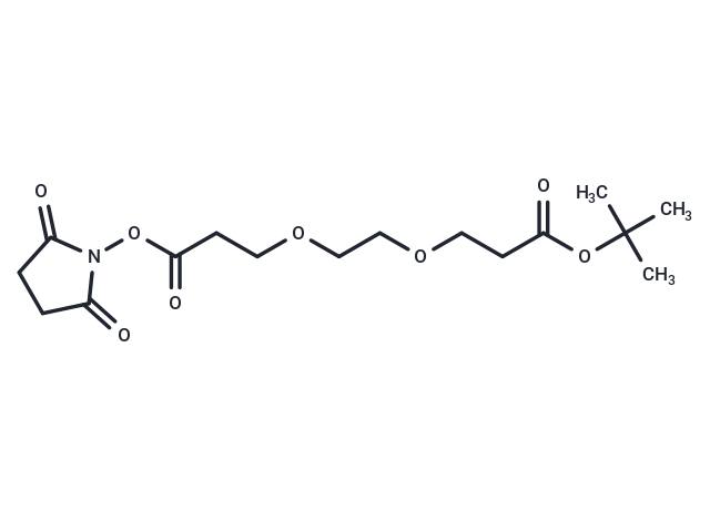 t-Butoxycarbonyl-PEG2-NHS ester