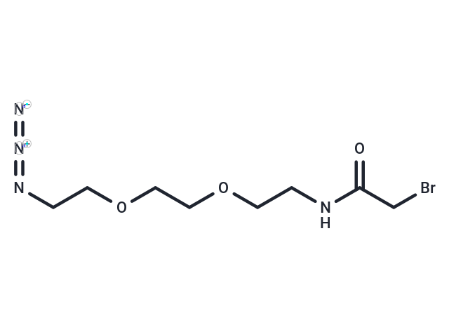 Bromoacetamido-PEG2-azide