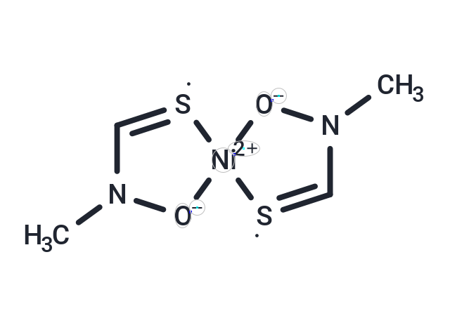 Bis(N-methylthioformohydroxamate)nickel (II)