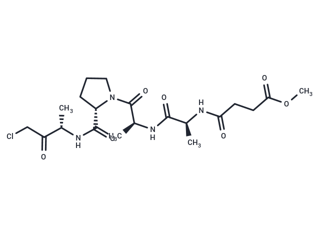 MeO-Suc-Ala-Ala-Pro-Ala-CMK