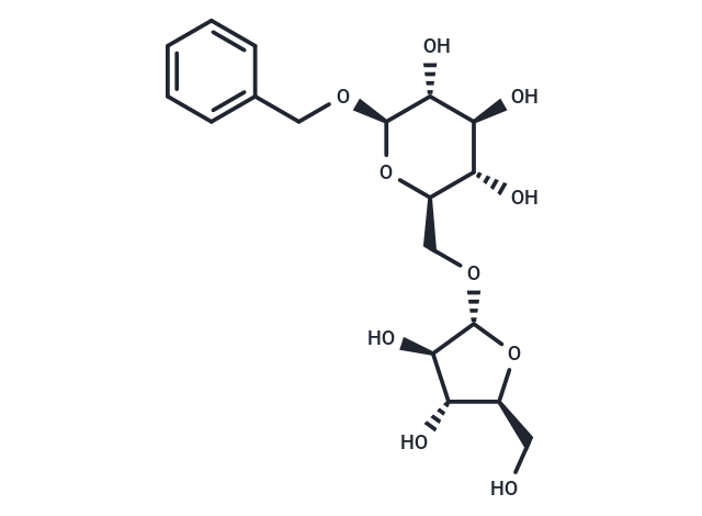 Phenylmethyl 6-O-α-L-arabinofuranosyl-β-D-glucopyranoside
