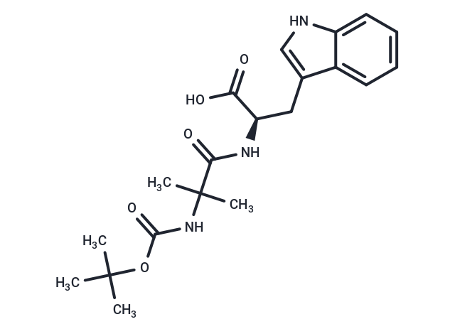 N-[N-[(1,1-Dimethylethoxy)carbonyl]-2-methylalanyl]-D-tryptophan