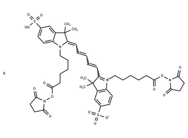 Cy5-bifunctional dye potassium