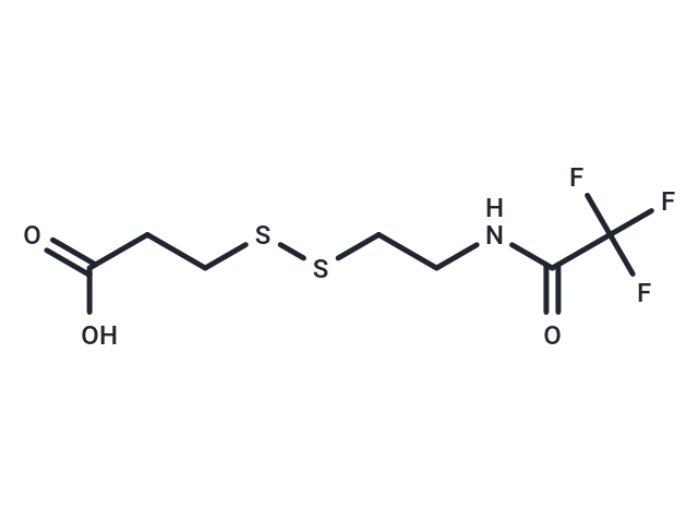 3-((2-(2,2,2-Trifluoroacetamido)ethyl)disulfanyl)propanoic acid