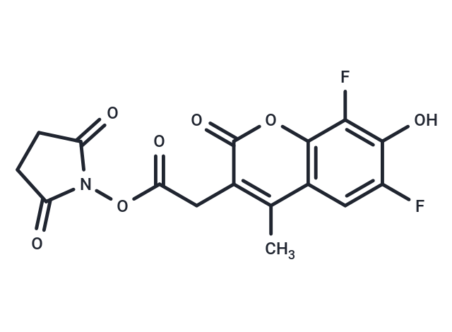 6, 8-Difluoro-7-hydroxy-4-methylcoumarin NHS ester